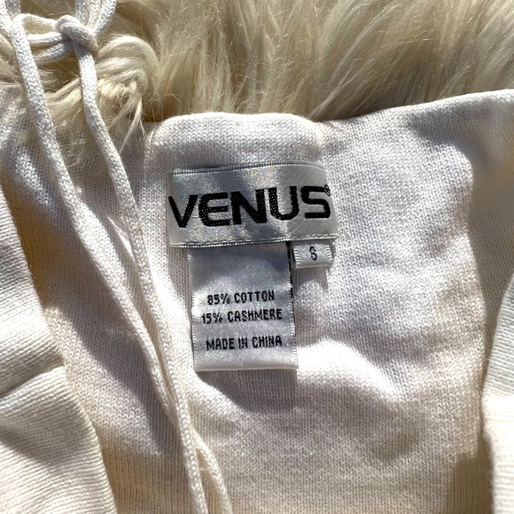 VENUS Beaded Cashmere Crochet Tube Top Cami Y2K - Picture 7 of 7